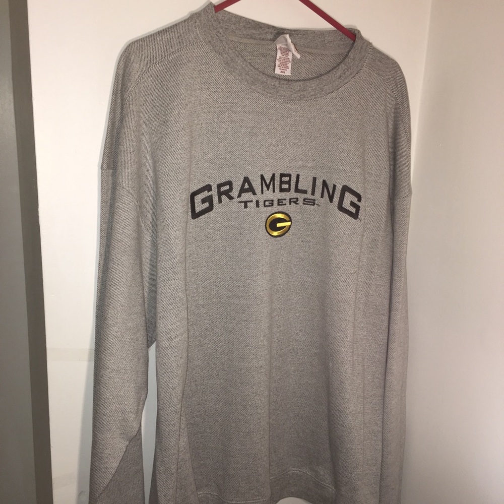 NWOT GRAMBLING TIGERS long sleeve sweater 2XL